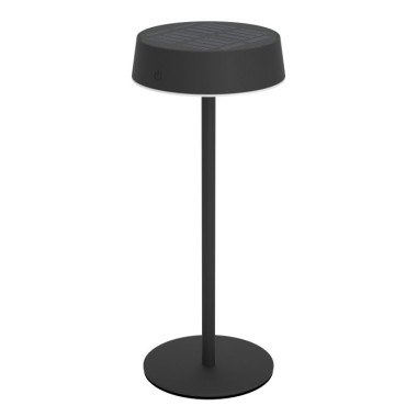 Eglo SIMERI Tischlampe, Solar, Touch, schwarz, 75876