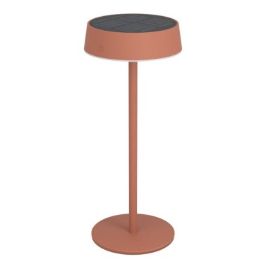 Eglo SIMERI Tischlampe, Solar, Touch, rot, 75879
