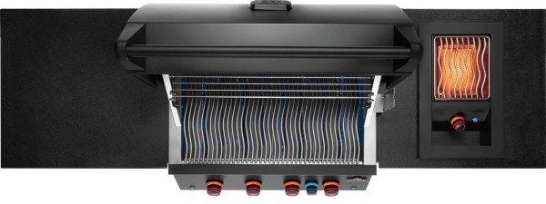 Napoleon OASIS™ 105 Outdoor-Küche, 32-Zoll-Einbaugrill der 700er-Serie, mattschwarz 32-Zoll-Einbaugrill der 700er-Serie, 6 Brenner, ODK105MK-BIG32P-1-DE