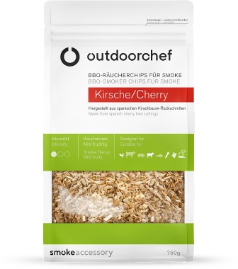 Outdoorchef SMOKE Räucherchips - Kirsche, 750 g, 14.523.17