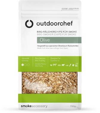 Outdoorchef SMOKE Räucherchips - Olive, 750g, 14.523.19