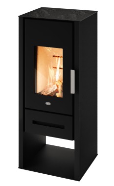 Nadlinger Blaze schwarz, Kaminofen Hagebau Livia, 8KW, 76212 -