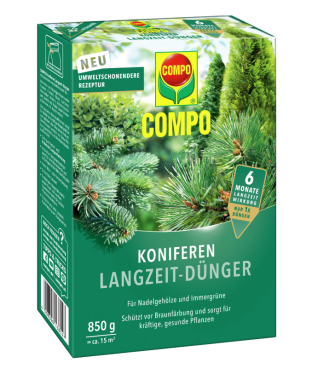 COMPO Koniferen Langzeit-Dünger, 850g, 23854