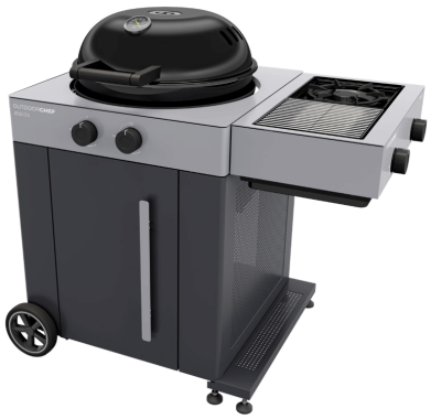 Preview: Outdoorchef Gasgrill AROSA 570G Grey Steel, 50mb, inkl. Zubehör, 18.128.34MAP