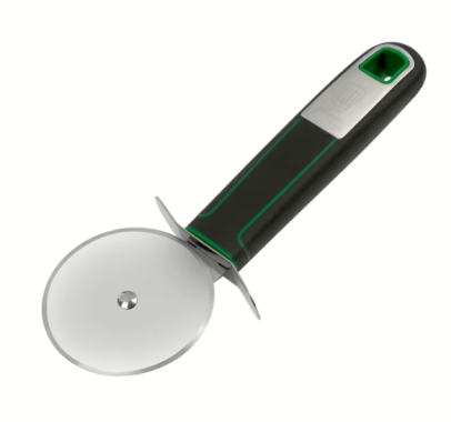 Fackelmann Chefkoch Pizzaschneider Premium – Perfekt für Pizza, Flammkuchen & Co, 18 cm, 23111