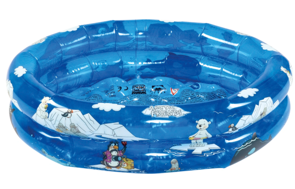 Happy People Baby-Pool Arctic Friends 2 Ringe, 74x18 cm, aufblasbar, 77404