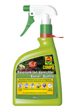 COMPO Rasenunkraut-Vernichter Banvel Quattro AF, 1000ml, 21774