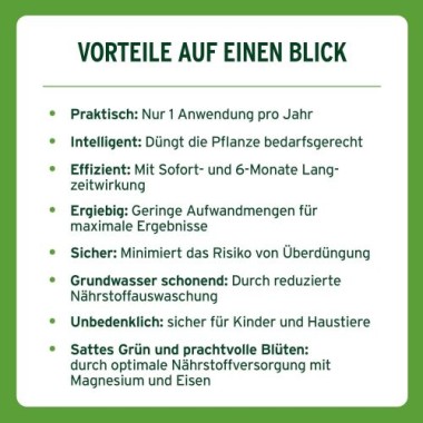 Substral Langzeit Depotdünger für Buchs & Hecken, 1,5 kg, 75080