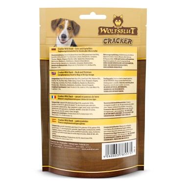 Wolfsblut Cracker, Wild Duck, Ente mit Kartoffeln, 70 g, WB785575