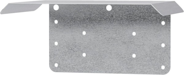 Alberts Vogelhäuschen Trapezschutzdach, DIY Montage, zum aufhängen oder hinstellen, 10 x 150 x 100 mm, Sendzimirverzinkt, 355302