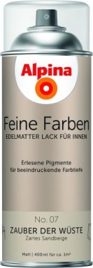 Alpina Feine Farben Sprühlack, Zauber der Wüste, 400ml Edelmatt, 983722