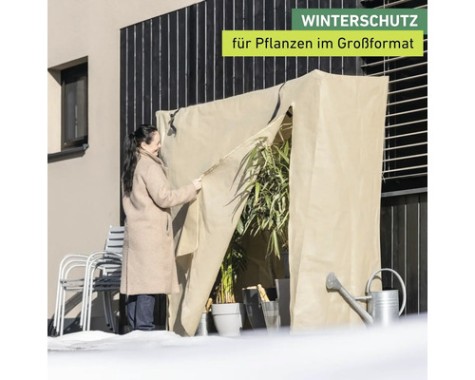 Windhager Winter-Vlieshaube Easy up XXL, 2 x 1,8 x 0,7 m, 07662