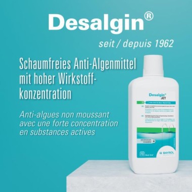 Bayrol Desalgin Jet 1 L - schaumfreies Antialgen-Konzentrat, 76018