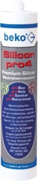beko Silicon Pro4 Premium Grauweiß 310 ml, 224 28