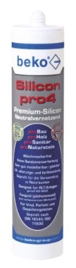 Beko Silikon Pro4 Beigegrau/Esche 310 ml, 224 30