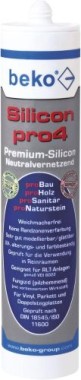 Beko Silikon Pro4 Dunkelbraun/Mahagoni 310 ml, 224 09