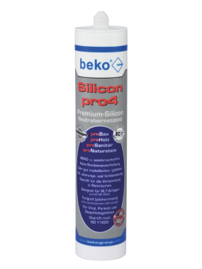 Beko Silicon Pro4 Betongrau 310ml, 224 05