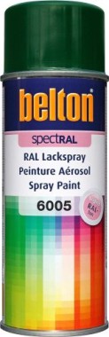 Belton SpectRAL Lackspray 6005 Moosgrün, glänzend, 400 ml, 324100