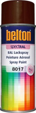 Belton SpectRAL Lackspray 8017 Schokoladenbraun, glänzend, 400 ml, 324176