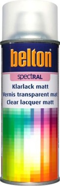 Belton SpectRAL Lackspray Farblos, matt, 400 ml, 324298