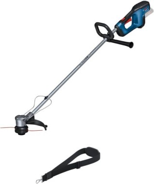 Bosch Professional 18V System Akku-Rasentrimmer GRT 18V-33, inkl. Zubehör, (ohne Akku), 06008D0000