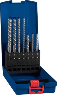 Bosch Professional 7x Expert SDS plus-7X Hammerbohrer Set Ø 5-12 mm 2608900195