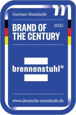 Brennenstuhl Steckdosenverteiler IP44 4-fach für den Baustelleneinsatz und den ständigen Einsatz im Freien, 2m Kabel, 1159960