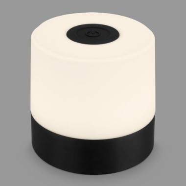 BRILONER LED Akku-Tischleuchte, 7 cm, Touch, 2W, 150lm, schwarz, 7461015