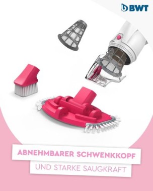 BWT Poolsauger BC30, Pools bis 15 m³, kabelloser Betrieb, ohne Teleskopstange, 125300417