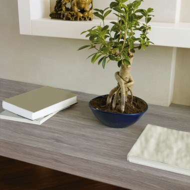 d-c-fix Klebefolie Sheffield Oak Perlgrau, 90 cm x 2,1 m, selbstklebende Deko-Folie für Möbel, F3465350