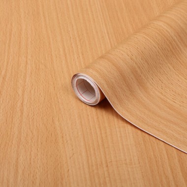 d-c-fix Klebefolie Rotbuche, 90 cm x 2,1 m, selbstklebende Deko-Folie für Möbel, F3465040