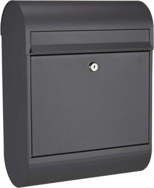 Casaya Briefkasten »BK 864«, basaltgrau, 35 cm, 864510CAS