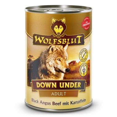 Wolfsblut Adult, Down Under, Nassfutter, Black Angus Beef mit Kartoffeln, 395 g, WB783960
