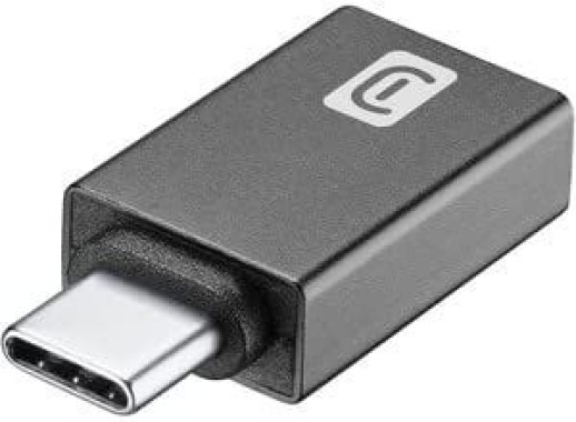 Cellularline Adapter CAR USB Type-A auf USB Type-C USBA2CCARADAPTERK