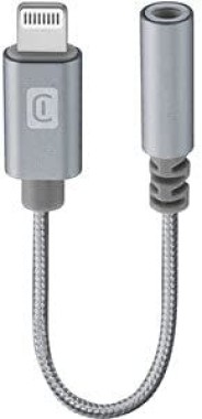 Cellularline Audioadapter MUSIC ENABLER 3,5 mm Klinkenbuchse auf Apple Lightning MUSICENABLERMFID