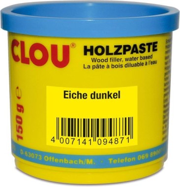 Clou Holzpaste Eiche dunkel, 150 g, 945141
