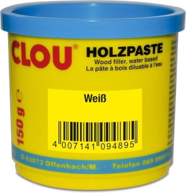 Clou Holzpaste Weiß, 150 g, 945150