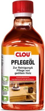 Clou Pflegeöl zur Pflege von geöltem Holz, wasserabweisend und imprägnierend, 250ml, 945473