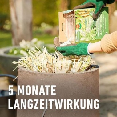 COMPO Bambus & Ziergräser Langzeit-Dünger, 5 Monate Langzeitwirkung, 850 g, 22 m², 26048