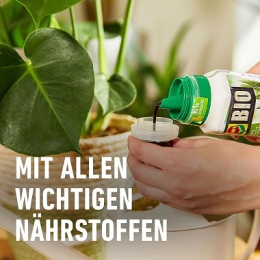 COMPO BIO Grünpflanzendünger und Palmendünger, 100% natürliche Inhaltsstoffe, 500 ml, 26829