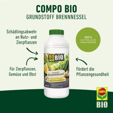 COMPO Bio Grundstoff Brennnessel 1 l Konzentrat, 28567