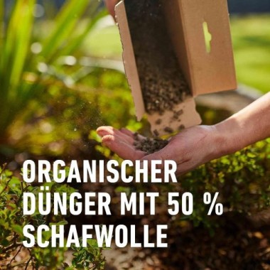 COMPO BIO Rosen Langzeit-Dünger Mit Schafwolle, 5 Monate Langzeitwirkung, 750 g, 20291