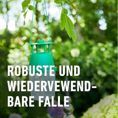 COMPO BIO Universal-Trichterfalle für Buchsbaumzünsler, Apfel- und Pflaumenwickler, ohne Lockstoff, 22591