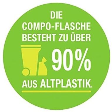 Compo Eisendünger, Spezialdünger für Zier- und Nutzpflanzen bei Blattvergilbungen, 250 ml Single 25780