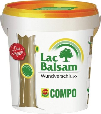 COMPO Lac Balsam, Wundverschlussmittel zur Behandlung an Zier- und Obstgehölzen, 1 kg, 17692