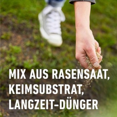 COMPO SAAT Rasen Reparatur Komplett-Mix+, 4 kg, 20 m², 21601