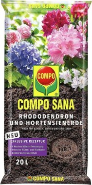 COMPO SANA Rhododendron- und Hortensienerde, 20 Liter, 11741