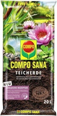 COMPO SANA Teicherde für alle Wasser- und Sumpfpflanzen, 20 Liter, 11941