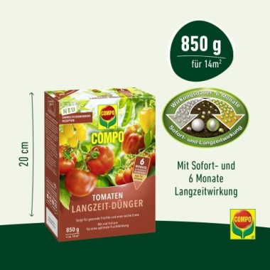 Preview: Compo Tomaten Langzeit-Dünger 850g, 26052