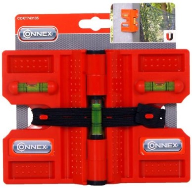 Preview: Connex Pfostenwasserwaage 13,5 cm, COXT743135